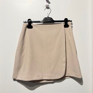 Abercrombie & Fitch Beige Mini Skirt